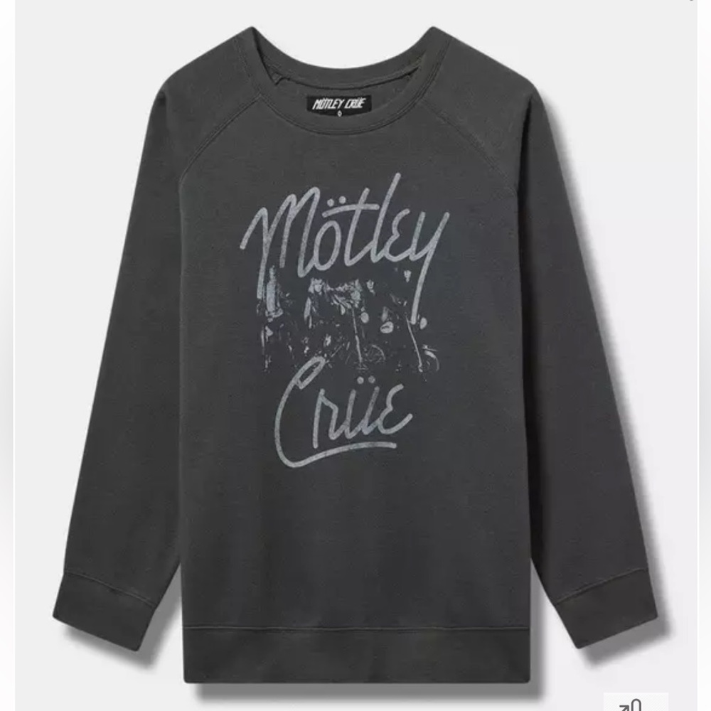 New! Torrid sz 4 Motley Crew‎ Classic Fit Sweatshirt 4X